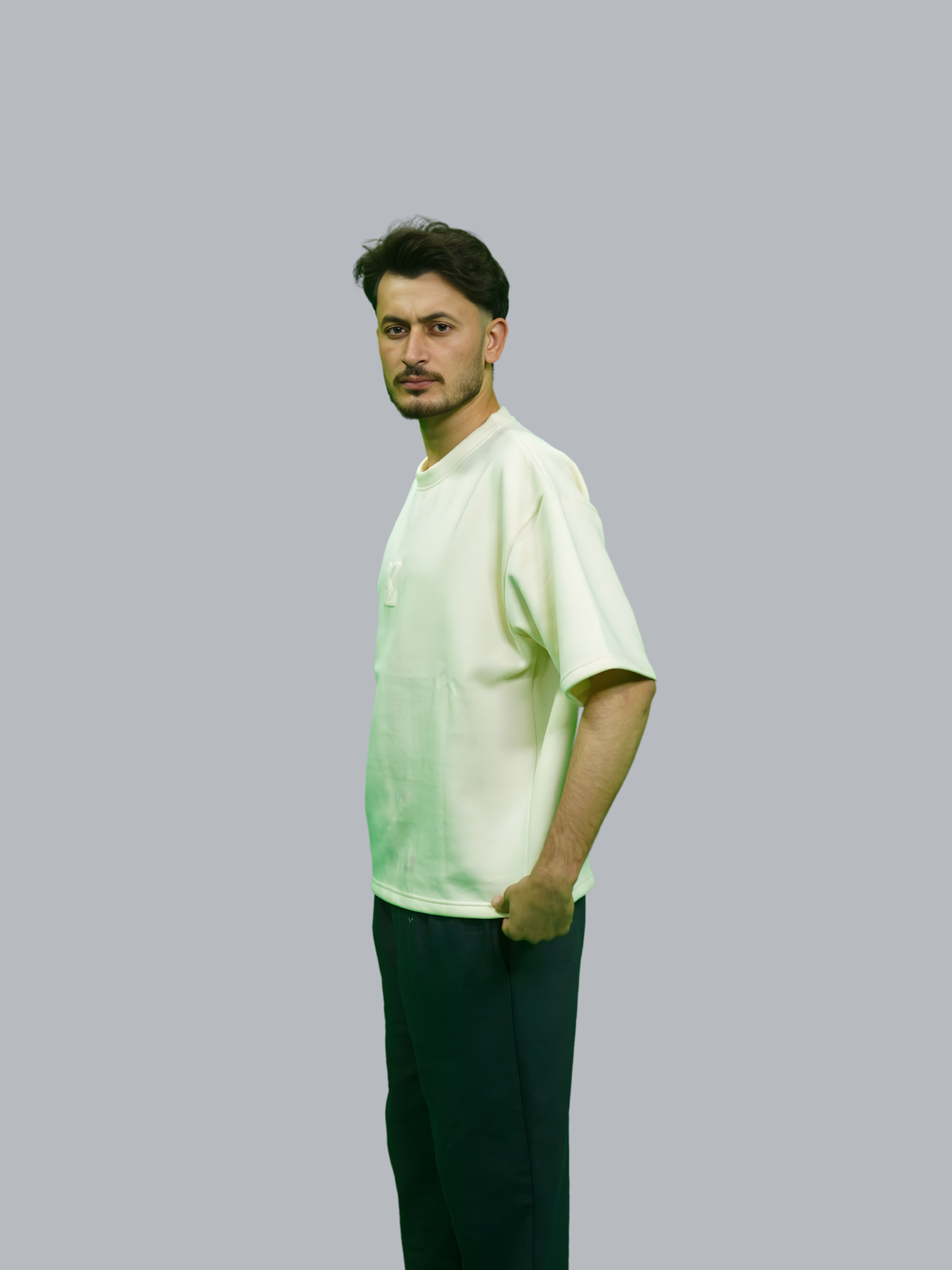 Hussanzaar Monochrome Set