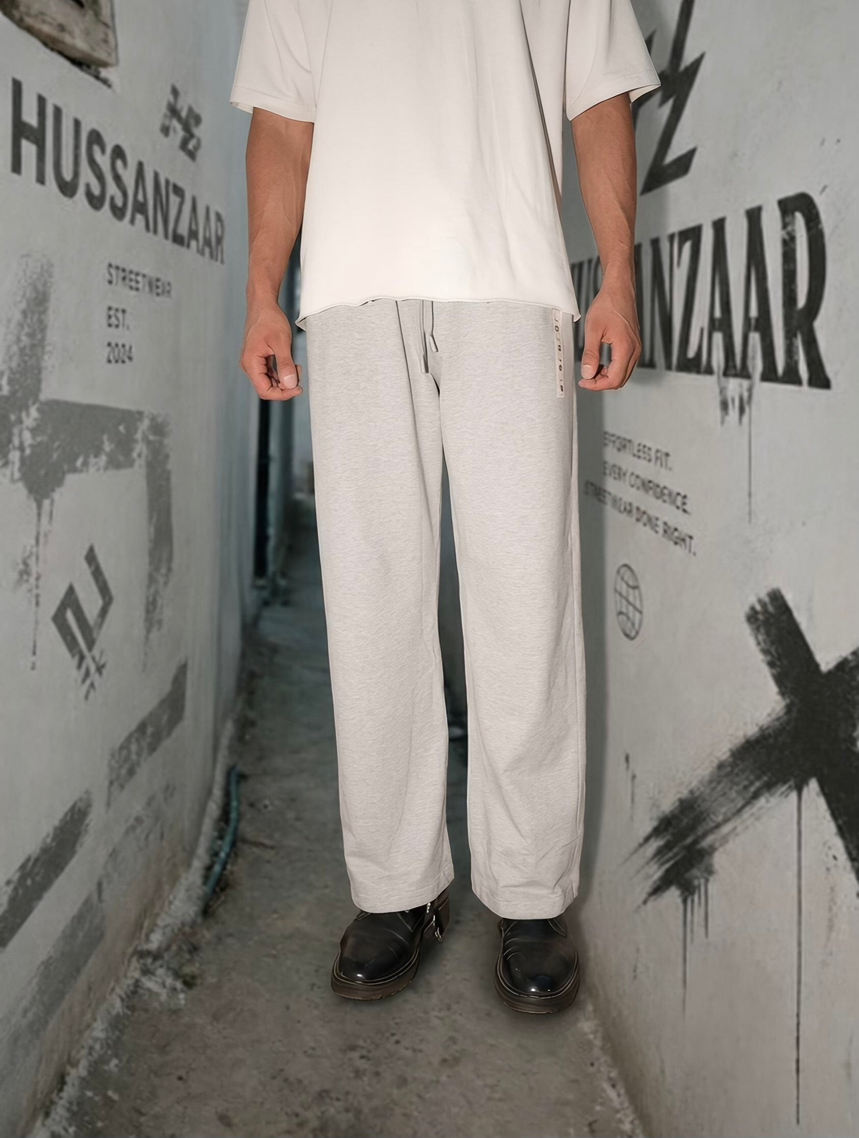 Grey Trousers by Hussanzaar